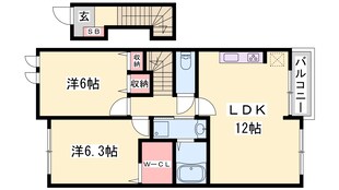 トレノ・イリーデＩの物件間取画像